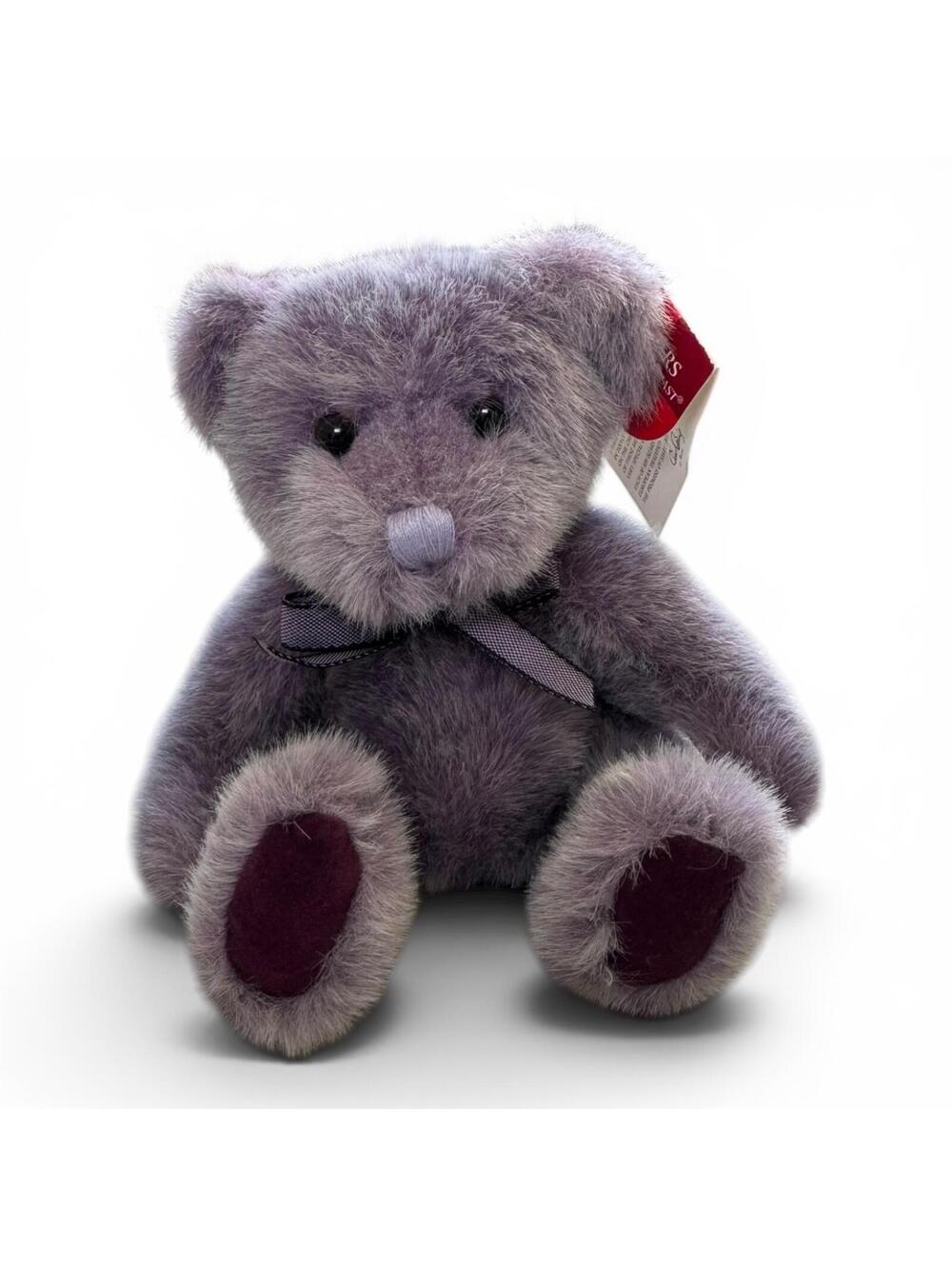 Russ Teddy Bear Plush Rafferty Purple Vintage 100615 Bears from the Past NWT